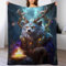 AAPZY Feuerzauberer Kuscheldecke Couchdecke Decke Aus Flannel - Tagesdecke Wohndecken Für Sofa, Couch Oder Als Bettüberwurf - Waschbare Decke （130×180cm）