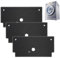 CATOR 3 Pcs Filtro per Asciugatrice Bosch Siemens 12022801, 292 x 142 x 19 mm Filtro Spugna Asciugatrice, Filtri per Asciugatrice,Spugna per Asciugatrice per Bosch Siemens 12022801