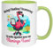 Flamingo Tasse Geschenk Büro | Ich wollte eigentlich immer eine Flamingo Farm | Lustige Tasse mit Spruch | Geschenkidee Abschied Geburtstag Chefin Kollegin Freundin Arbeitskollegin