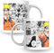 KaTunn - Taza Superhéroes Personalizada con Nombre - Taza Personalizada para Café - Tazas Originales para Regalar - Regalo Friki para Fans - Regalos Personalizados Únicos (Naruto)
