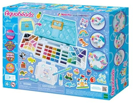 Aquabeads Designers' Carry Case - Arts & Crafts Bead Activity Toy 35114