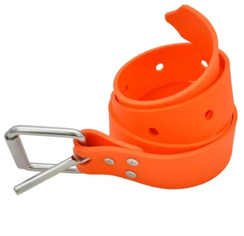 Ymxygz Ceinture De Lest en Silicone De Plongée Ceinture De Lest Marseillaise avec Boucle en Acier Inoxydable Ceinture Porteuse Accessoire De Plongée pour L'apnée
