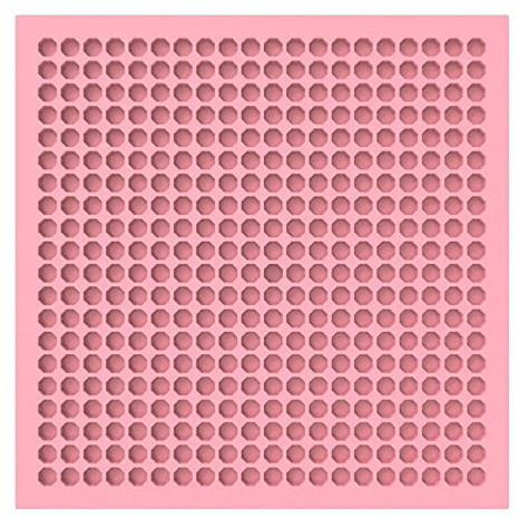 Tapis en silicone pour sceau de cire en forme de tampon de cire pour travaux manuels, peinture à la cire, moule à glace pilée, tapis en silicone pour sceau de cire, petit