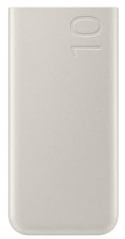 Samsung Powerbank EB-P3401, 10.000 mAh, Schnellladen mit bis zu 25 Watt, 2X USB-C, USB Power Delivery, breite Kompatibilität Smartphone & Tablet, inklusive Ladekabel, Beige