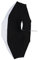 Dörr 372606 Lichtformer Universal Oktagon Softbox Schirm (Durchmesser: 100 cm, Bogenspanne: 120 cm)