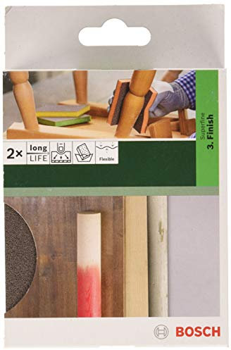 Bosch - Esponja abrasiva para lijar contornos a mano, grano superfino