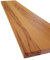 Wandbord Wandboard Design Livingboard Regal massiv Holz - Verschiedene Holzarten wählbar - Tiefe:13cm Dicke:25mm (Kernbuche, 50cm)