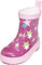 Playshoes Stivali In Gomma A Semialbero, Stivali In Gomma A Semialbero Unisex - Bambini e ragazzi, Stelle Rosa, 19 EU