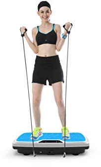Truviv TRUVIB SLIMLINE VIBRATING PLATE FOR WEIGHT LOSS, TONE UP AT HOME, FITNESS MACHINE, BODY TONING