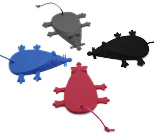 Childlike Arrêt Cale De Porte Stop Porte Au Sol Cale Porte Caoutchouc Animal Mignon en Forme De Souris Butée De Porte en Caoutchouc Silicone