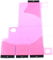 S4H Akku Batterie Klebestreifen Klebepad Kleber Adhesive Sticker geeignet für iPhone X/XS
