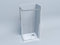 Box doccia cabina angolare rettangolare profilo cromato e cristallo temperato 6 mm 70x70 70x90 80x80 90x90 70x100 70x120 80x100 80x120 (70x90) H 195
