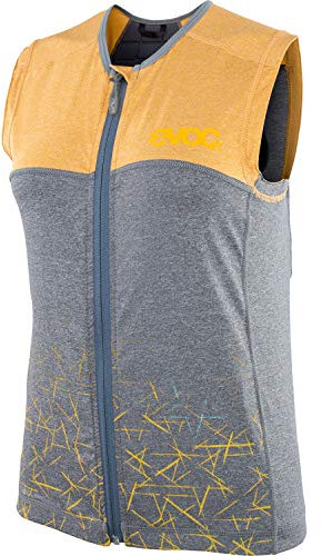 EVOC Damen Protect Protector Vest, Lehm Gelb/Carbon Grau, S