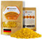 Bienenbiya® 100% Reine Bienenwachs Pastillen (1000g) ohne Zusatzstoffe, natürliches Beeswax für Salben,Kosmetika,Seifen,Kerzenherstellung und Leder-/Holzpflege