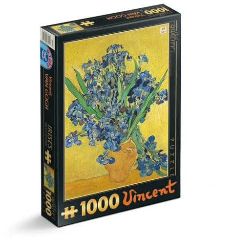 D-Toys Puzzle Fine Art - Vincent Van Gogh - Irisis 1000 Pieces