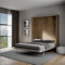 IMAGO FACTORY Kento – Mobile Letto a Scomparsa Matrimoniale, Letto Richiudibile a Parete, Materasso non Compreso, il Letto Matrimoniale a Scomparsa arriva Smontato, Made in Italy (Noce)