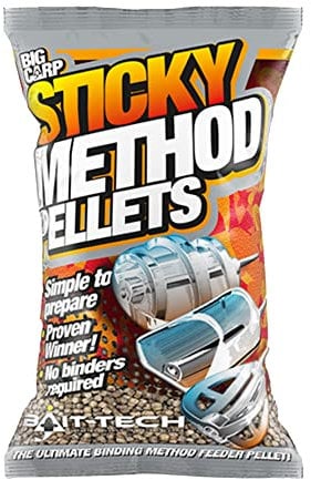Bait-Tech Sticky Method Pellets Micro Red 800g