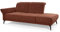 CAVADORE Recamiere Cooper / Luftige Chaiselongue mit Armteilverstellung, Kopfteilverstellung und Sitztiefenverstellung / 211 x 88 x 123 / Cord, Kupfer