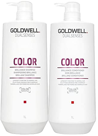 Goldwell Dualsenses Color Brilliance Shampoo1000ml Conditioner 1000ml