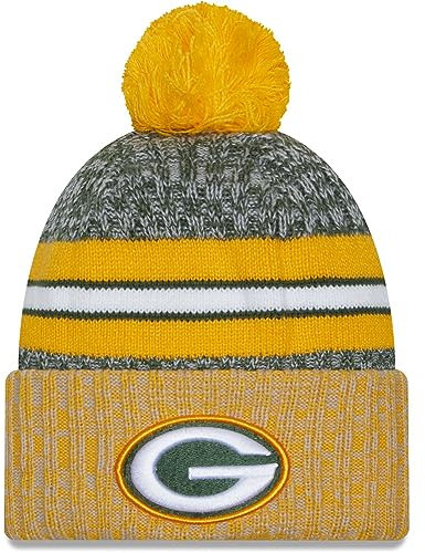 New Era NFL Sideline Winter Mütze Green Bay Packers 2023/24