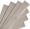 Fiqops PVC Bodenbelag, 70 Fliesen ca. 10m² Vinylboden Wasserfest Rutschfest, Wasserfest Bodenbelag Selbstklebend Vinylboden 91,5cm x 15,2cm Dicke 1,5 mm (White Oak)