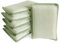 Lot de 6 Éponges Double Faces éponges absorbantes en Bambou Naturel Lavable Vaisselle Grattante Tampons Microfibre Non Odor Brosse Ideal pour Nettoyage de La Cuisine Réutilisables (Vert)