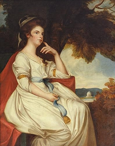 PSVDCTOO Vintage Malerei Poster Poster Bilder Isabella Curwen von George Romney für Home Dekoration60x90cm