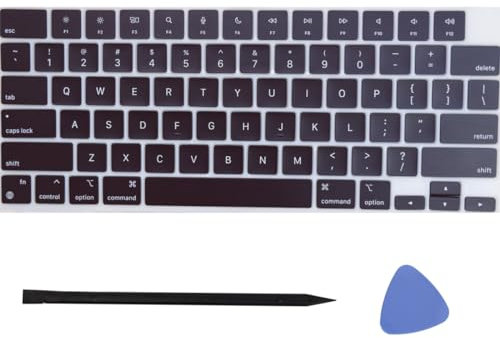Replacement Keyboard Full Set of Keycap Keys and Tool Fit for MacBook Pro Retina 14 Model A2779 EMC8102 A2918 EMC8304 A2992 EMC8407 16.2 Model A2780 EMC8103 A2991 EMC8408 (Midnight Blue)