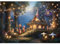 TWYYDP 520 Teile Puzzle für Erwachsene und Kinder ab 14 Jahren,Baumhaus-Elfen-Fantasie Puzzle,Holzpuzzles als Wanddekoration