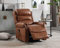Möbelmeister M&M Exklusiver Chesterfield Relax Sessel mit Schlaffunktion – Eleganter Ledersessel in Braun Braun