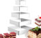 Cortador de galletas cuadrado de acero inoxidable, molde cuadrado para galletas, molde de galletas multifuncional, 5 piezas para hacer galletas, pasteles suaves y pasteles