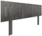DHOME Tête de lit en Bois recyclé MDF avec Pieds, Style Palette Vertical, lit Palettes, Ferrures incluses (150cm, Bois Frêne)