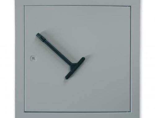 Manthorpe GL150F Fire Rated Access Panel – 1 Hour Rated, Flush Fit, White Plastic Inspection Hatch for Ceilings & Walls
