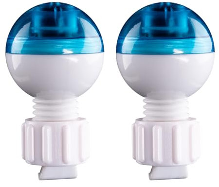 DONGKER Indicadores de mordida, 1/2 unidades, sensor automático, alarma de mordida de pesca, zumbador fuerte integrado para todo tipo de caña de mar