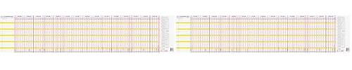 BRUNNEN Urlaubsplaner '26 „PLANORAMA“ | 1380×295 mm (Packung mit 2)