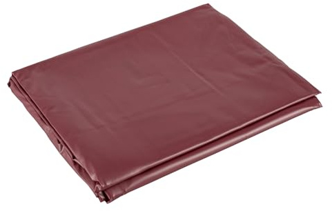 Fetish Collection Lack-Laken - glänzendes Lack-Bettlaken für Frauen und Männer, Wet-Look, feuchte Spiele im Bett, Paar-Toy, dunkelrot