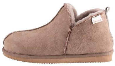 Shepherd of Sweden - Annie Lammfell-Hausschuhe - Damen - 100% Echtes Lammfell - Bequem - Weich und warm - Flauschig - Größe 38
