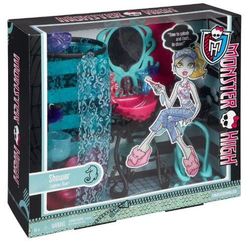 Monster High - Y7715 - Mobilier de Poupée - Salle de Bain