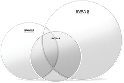 Evans G2 Tom Pack - 10 Inch, 12 Inch, 16 Inches - Clear