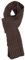 Sakkas SC1961 Ellington Unisex Strickschal - Zopfmuster Schokolade
