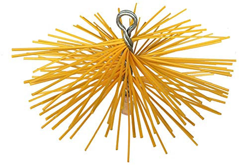 Nylon (Kunststoff) Kaminbürste Rohrbürste Ø 150mm - M12 Gewinde