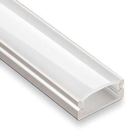 SOTECH 5 Stück LED Profil-22 mit opalfarbiger Abdeckung je 2m | für LED Streifen