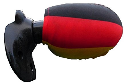 Beco Deutschlandfahne Autospiegel Abdeckung, 2er Set, Überzieher Fanartikel Deutschland Fussball Flagge