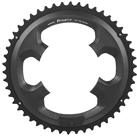 Shimano Tiagra 4700 Plato - 50t, 110 BCD, 4 pernos, 10 velocidades, negro