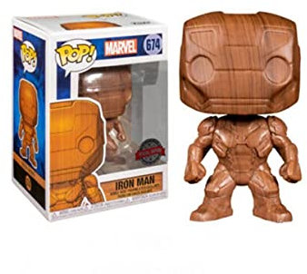 Funko Pop Iron Man 674 - Iron Man Wood Deco