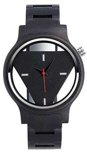 SUPBRO Hölzerne Uhr Einzigartige Holz Uhren Herren & Damen Bambus handgemachte Armbanduhr männliche Quarzuhr