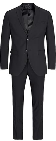 JACK & JONES Male Einreihiger Blazer und Hose JPRSOLARIS Super Slim Fit Anzug