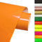 FOSER Plotterfolie Textil, 30,5cm×3m Heat Transfer Vinyl, Textil Bügeltransferfolie, für DIY T-Shirt, Stoffe (Fluoreszierende Orange)