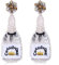 HZEYN Beaded Earrings Champagne Bottle Drop Dangle Earrings Handmade Champagne Earrings Fashion Jewelry, Acrylic, not know