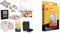 KODAK Step Drucker, Kabelloser mobiler Fotodrucker & 2 x3 Premium Zink Fotopapier (20 Blatt) Kompatibel PRINTOMATIC Smile- und Step-Kameras und -Drucker, 20 Stück (1er Pack)